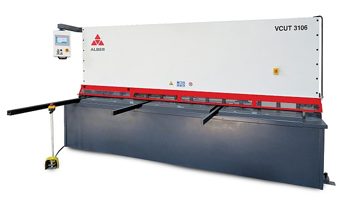 ALBER V-CUT 3010 hidraulikus lemezolló