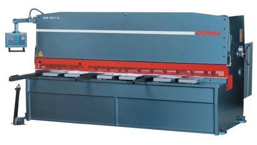 DURMA SBT 3013 hidraulikus NC lemezolló (3m - 13mm)