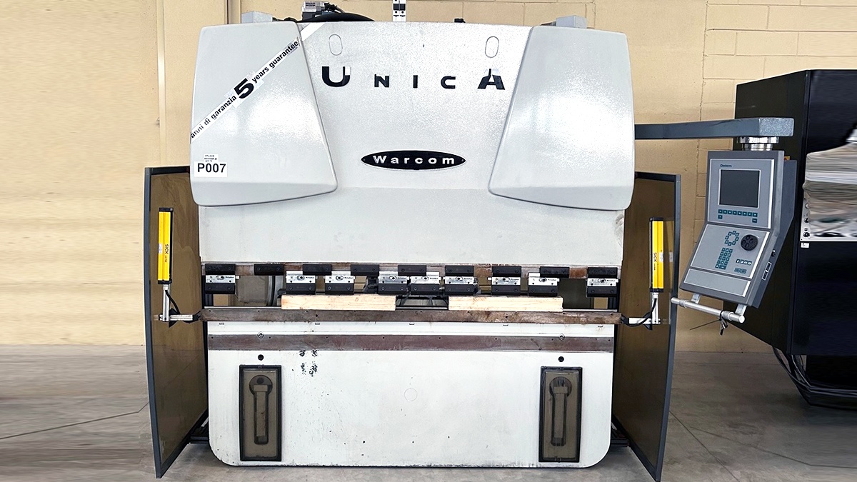 WARCOM UNICA 20-60 hidraulikus CNC élhajlító