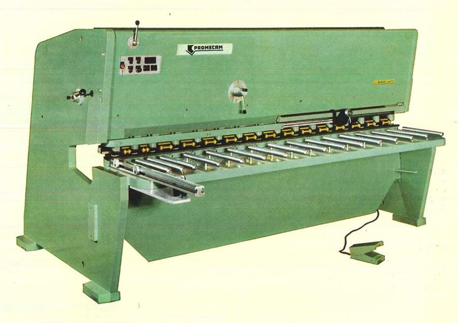 PROMECAM BRG 2600X12 hidraulikus lemezolló (2,6m - 12mm)